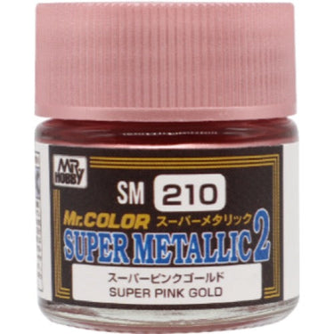 Mr Hobby (Gunze) SM210 Mr Super Metallic Pink Gold